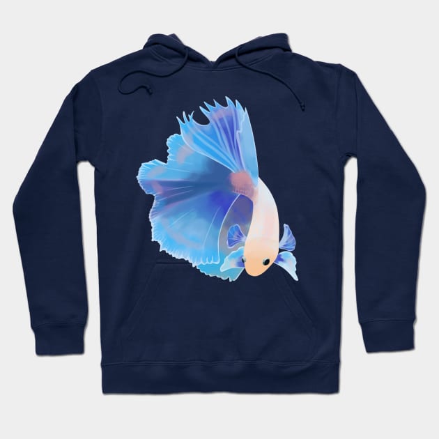 Betta fish Hoodie by hartland